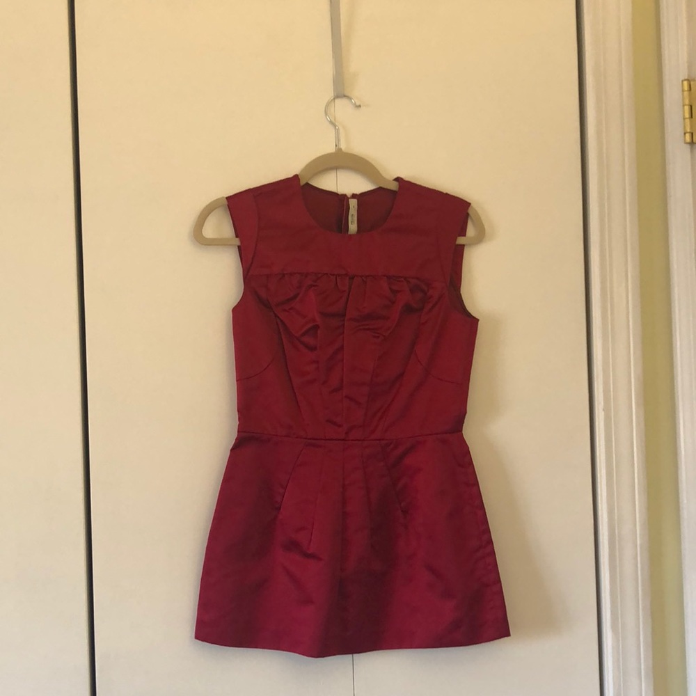 Prada 100% silk tunic blouse / minidress
